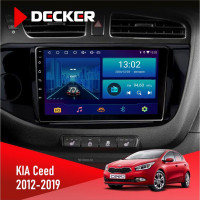 Штатна магнітола KIA Ceed 2012-2019 Decker D9-006 4x64, 4G
