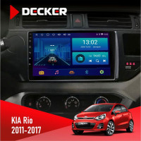 Штатна магнітола KIA Rio (QB) 2011-2017 Decker D9-006 4x64, 4G