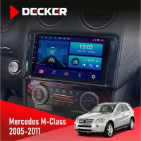 Штатна магнітола Mercedes-Benz ML-Class (W164) 2005-2011 Decker D9-006 4x64, 4G