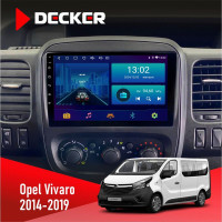 Штатна магнітола Opel Vivaro 2014-2019 Decker D9-006 4x64, 4G