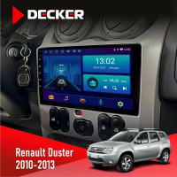 Штатна магнітола Renault Duster 2010-2013 Decker D9-006 4x64, 4G