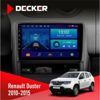 Штатна магнітола Renault Duster 2010-2015 Decker D9-006 4x64, 4G