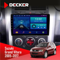 Штатна магнітола Suzuki Grand Vitara 2005-2017 Decker D9-006 4x64, 4G
