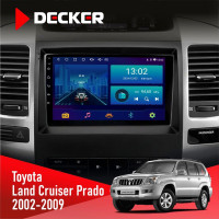 Штатна магнітола Toyota Land Cruiser Prado (120) 2002-2009 AMP Decker D9-006 4x64, 4G