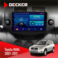 Штатна магнітола Toyota RAV4 2007-2011 Decker D9-006 4x64, 4G