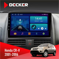 Штатна магнітола Honda CR-V 2001-2006 Decker D9-006 4x64, 4G