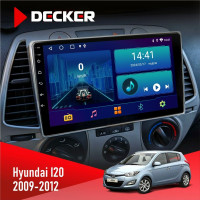 Штатна магнітола Hyundai i20 2009-2012 Decker D9-006 4x64, 4G