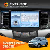Штатна магнітола SsangYong Korando, Actyon 2010-2013 Cyclone C9-012 4x64, DSP, 4G