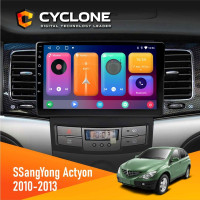 Штатна магнітола SsangYong Korando, Actyon 2010-2013 Cyclone C9-001 2x32 CPL