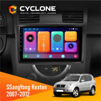 Штатна магнітола SsangYong Rexton 2007-2012 Cyclone C9-001 2x32 CPL