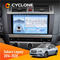 Штатна магнітола Subaru Legacy 2014-2020 Cyclone C9-012 4x64, DSP, 4G
