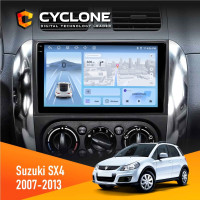 Штатна магнітола Suzuki SX4 2007-2013 Cyclone C9-012 4x64, DSP, 4G