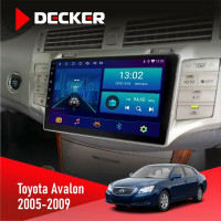 Штатна магнітола Toyota Avalon 2005-2009 Decker D9-006 4x64, 4G
