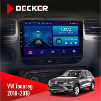 Штатна магнітола Volkswagen Touareg 2010-2018 Decker D9-006 4x64, 4G