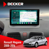 Штатна магнітола Renault Megane III 2008-2016 Cyclone C9-013 4x64 DSP 4G