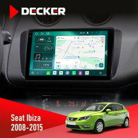 Штатна магнітола Seat Ibiza 2008-2015 Cyclone C9-013 4x64 DSP 4G