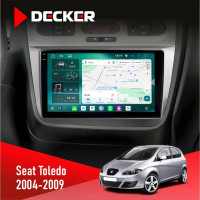 Штатна магнітола Seat Toledo 2004-2009 Cyclone C9-013 4x64 DSP 4G