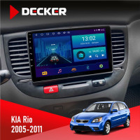 Штатна магнітола KIA Rio (JB) 2005-2011 Black Decker D9-006 4x64, 4G