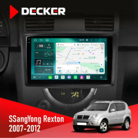 Штатна магнітола SsangYong Rexton 2007-2012 Cyclone C9-013 4x64 DSP 4G