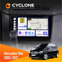 Штатна магнітола Mercedes-Benz Vito 2003-2014 Cyclone C10-011 4x64, DSP