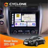 Штатна магнітола Nissan Teana 2013-2018 Cyclone C10-011 4x64, DSP