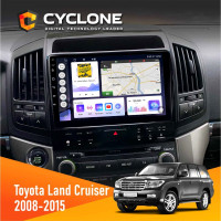 Штатна магнітола Toyota Land Cruiser (200) 2008-2015 Cyclone C10-011 4x64, DSP