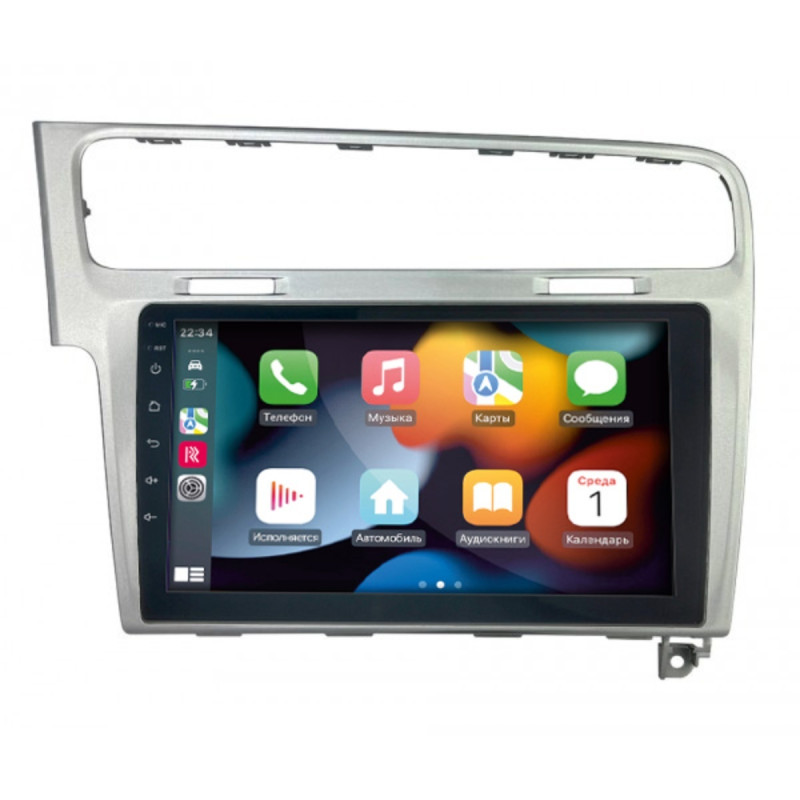 Штатна магнітола Volkswagen Golf 2012-2021 Silver Cyclone C10-011 4x64, DSP