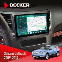 Штатна магнітола Subaru Outback 2009-2014 Cyclone C9-013 4x64 DSP 4G