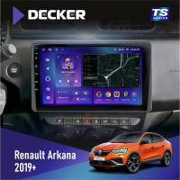 Штатна магнітола Renault Arkana, Duster 2019  Cyclone C10-013 4x64 DSP 4G