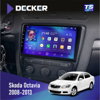Штатна магнітола Skoda Octavia A5 2008-2013 Black Cyclone C10-013 4x64 DSP 4G