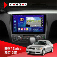 Штатна магнітола BMW 1 Series 2007-2011 Climate Decker D9-009 4x64, DSP, 4G, 2k