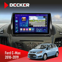 Штатна магнітола Ford C-Max 2010-2019 Decker D9-009 4x64, DSP, 4G, 2k
