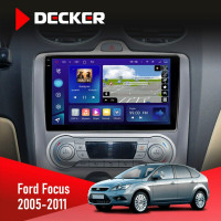Штатна магнітола Ford Focus 2 2005-2011 Climate Decker D9-009 4x64, DSP, 4G, 2k