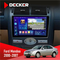 Штатна магнітола Ford Mondeo 2000-2007 Climate Decker D9-009 4x64, DSP, 4G, 2k