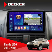 Штатна магнітола Honda CR-V 2001-2006 Decker D9-009 4x64, DSP, 4G, 2k