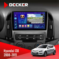 Штатна магнітола Hyundai i30 (FD) 2008-2011 Decker D9-009 4x64, DSP, 4G, 2k