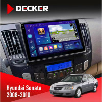 Штатна магнітола Hyundai Sonata 2008-2010 Climate Decker D9-009 4x64, DSP, 4G, 2k