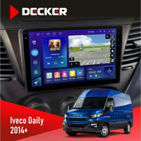 Штатна магнітола Iveco Daily 2014+ Decker D9-009 4x64, DSP, 4G, 2k
