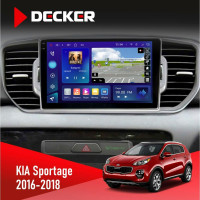 Штатна магнітола Kia Sportage 4 (QL) 2016-2018 CAN Decker D9-009 4x64, DSP, 4G, 2k