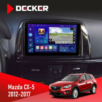 Штатна магнітола Mazda CX-5 2012-2017 Decker D9-009 4x64, DSP, 4G, 2k