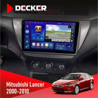 Штатна магнітола Mitsubishi Lancer 9 2000-2010 Decker D9-009 4x64, DSP, 4G, 2k