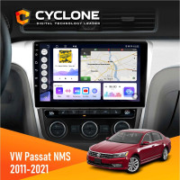 Штатна магнітола Volkswagen Passat NMS 2011-2021 Cyclone C10-011 4x64, DSP