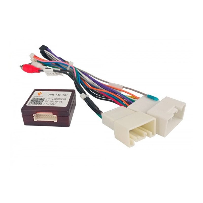 Штатна магнітола Mitsubishi Pajero 2007-2021 AMP Rockford Decker D9-005 4x64, DSP, 360, 4G, 2k