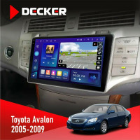 Штатна магнітола Toyota Avalon 2005-2009 Decker D9-009 4x64, DSP, 4G, 2k