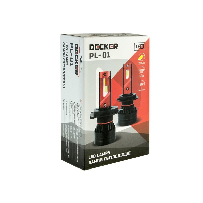 Світлодіодна лампа Decker PL-01 H13 H/L 5000K