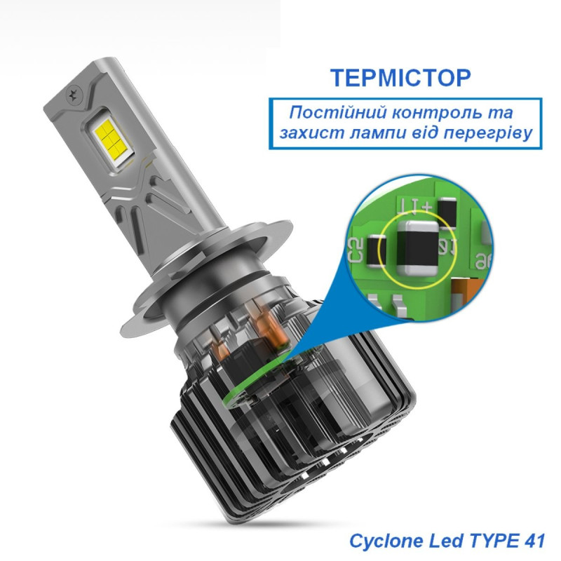 Світлодіодна лампа Cyclone Type-41 9007 H/L 5700K