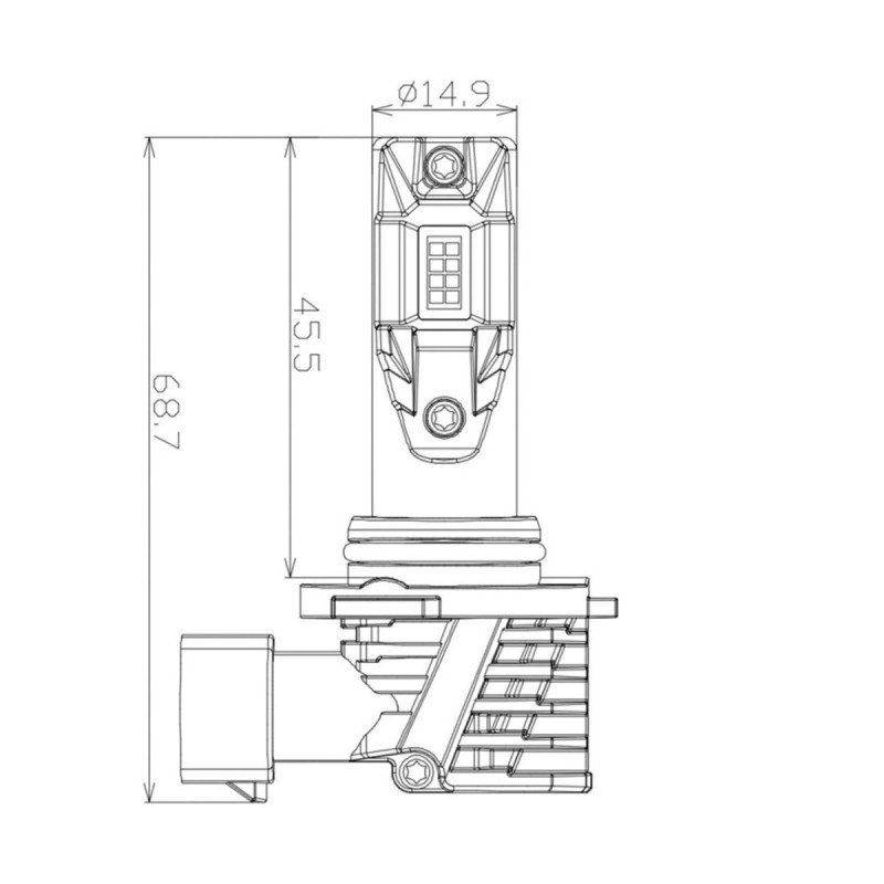 Світлодіодна лампа Nextone L7 9006 6000K