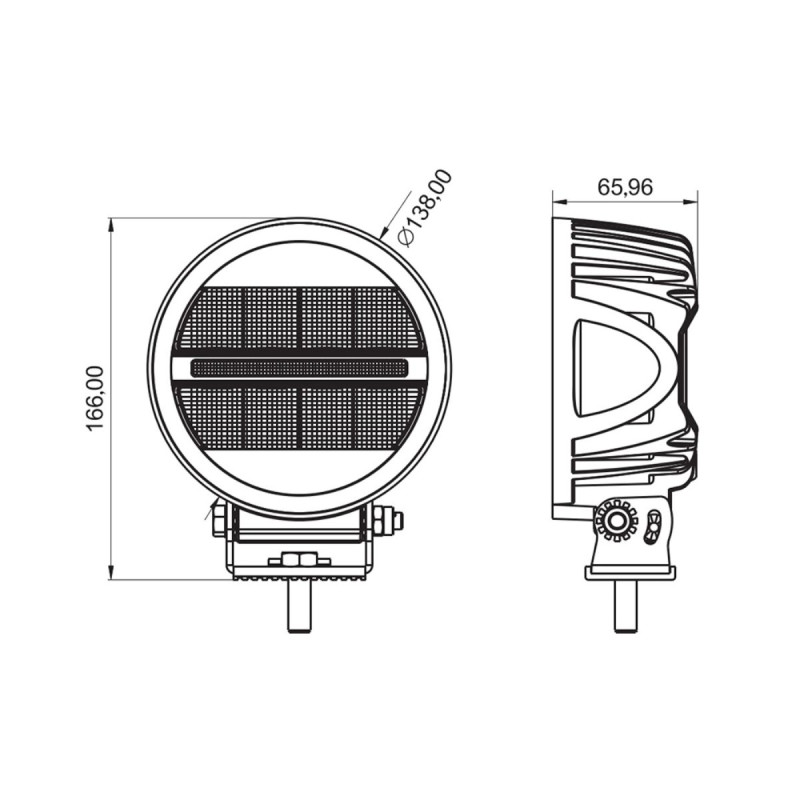 Cвітлодіодна фара WL-G9 40W Premium Spot
