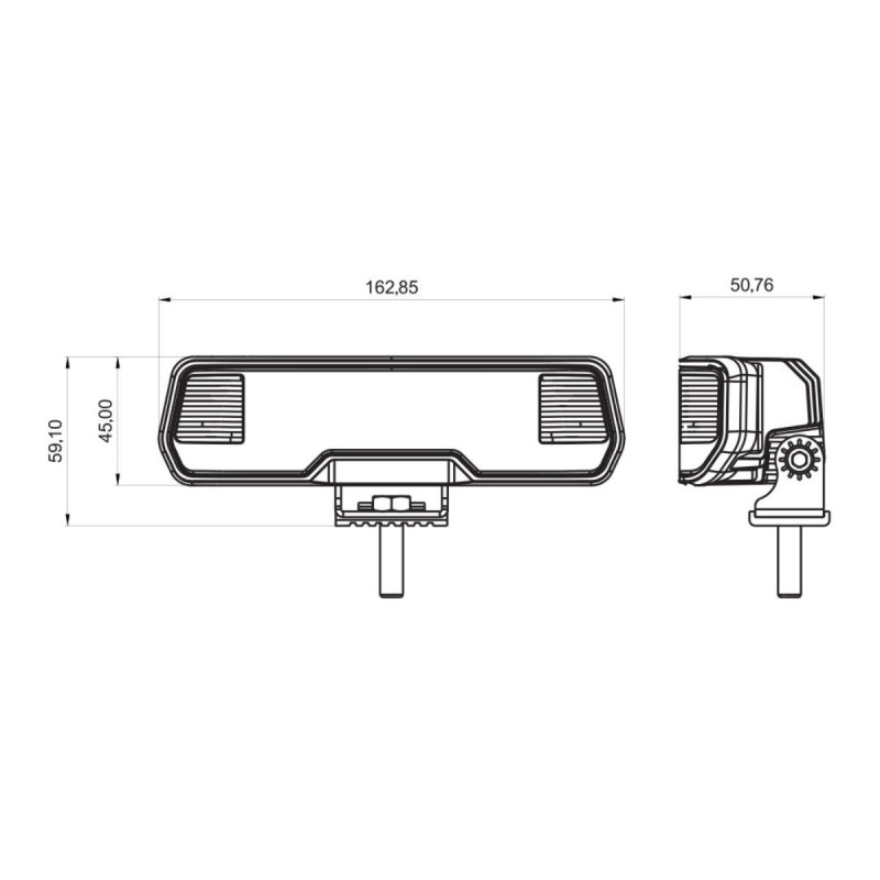 Cвітлодіодна фара WL-L2 20W Premium Spot