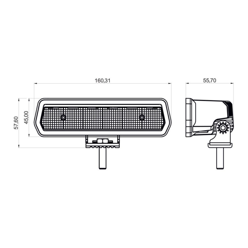 Cвітлодіодна фара WL-L3 30W Premium Flood